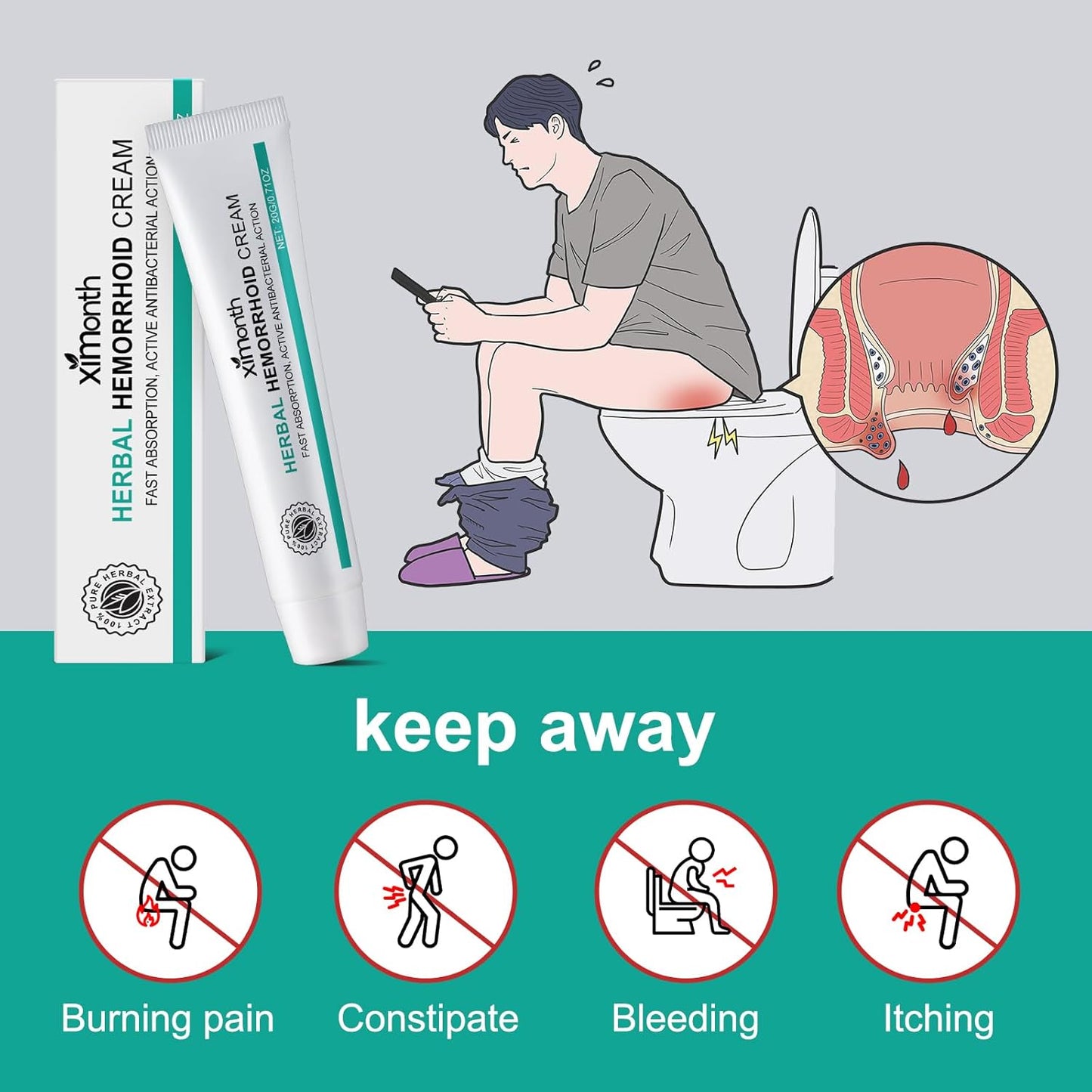 Spray para Hemorroides