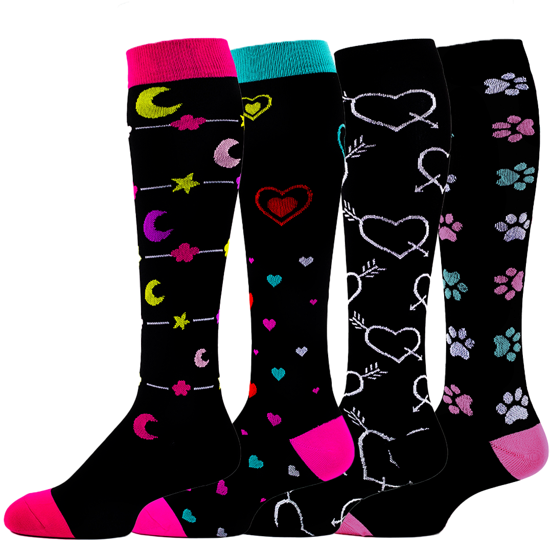 Medias de compresión 20-30 [Set de 4 pares]