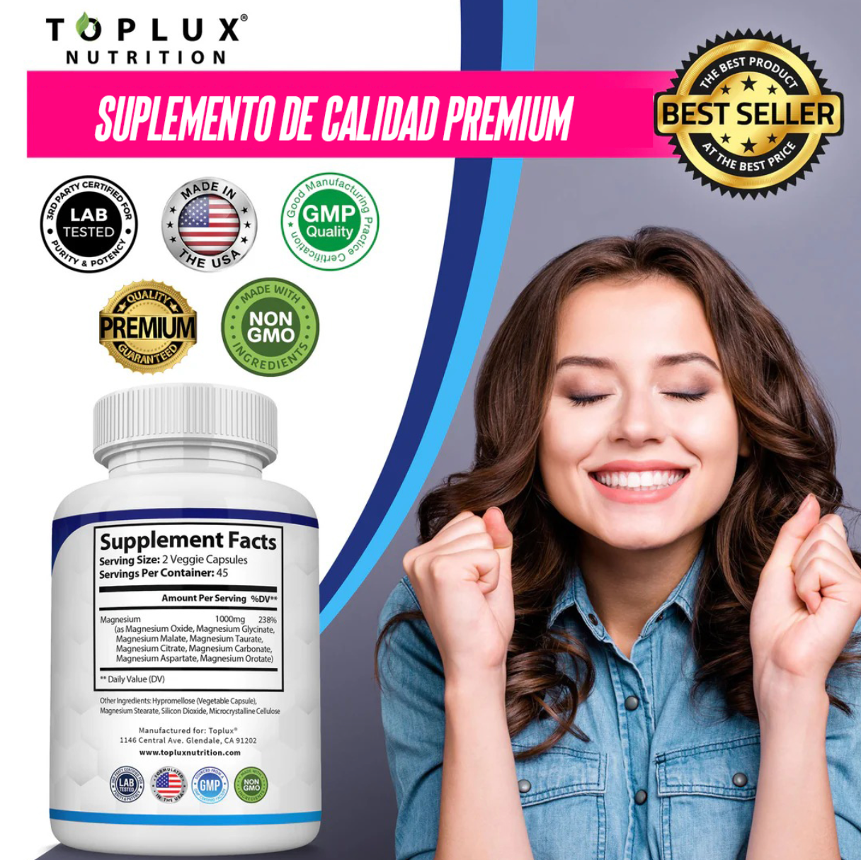 Magnesium Complex - 1000MG
