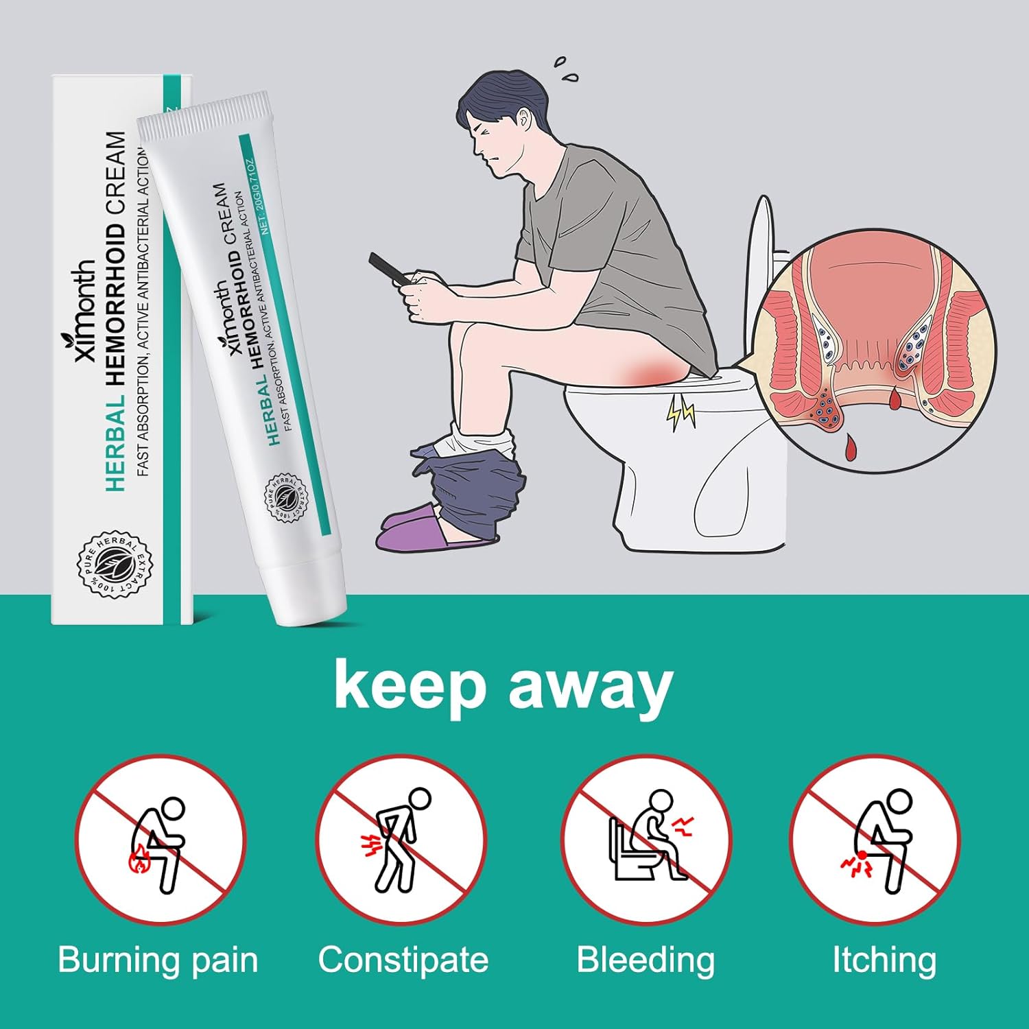 Spray para Hemorroides