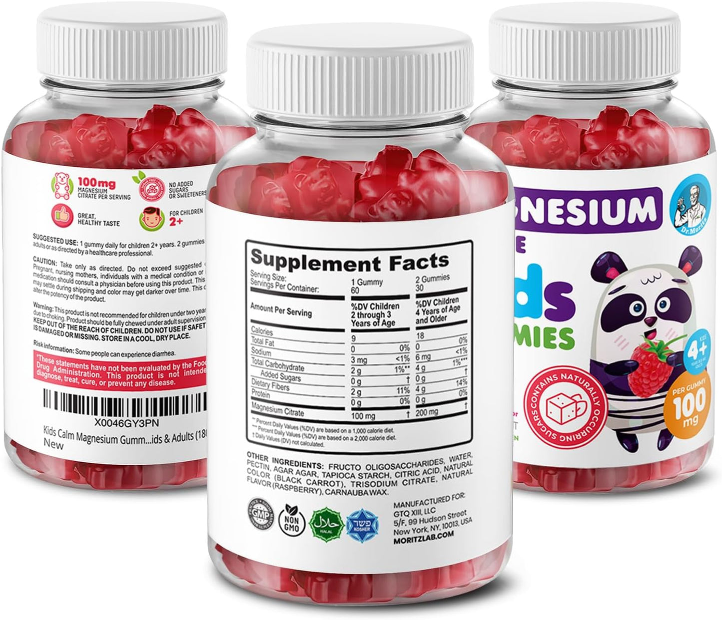 Gomitas De Magnesio Para Niños